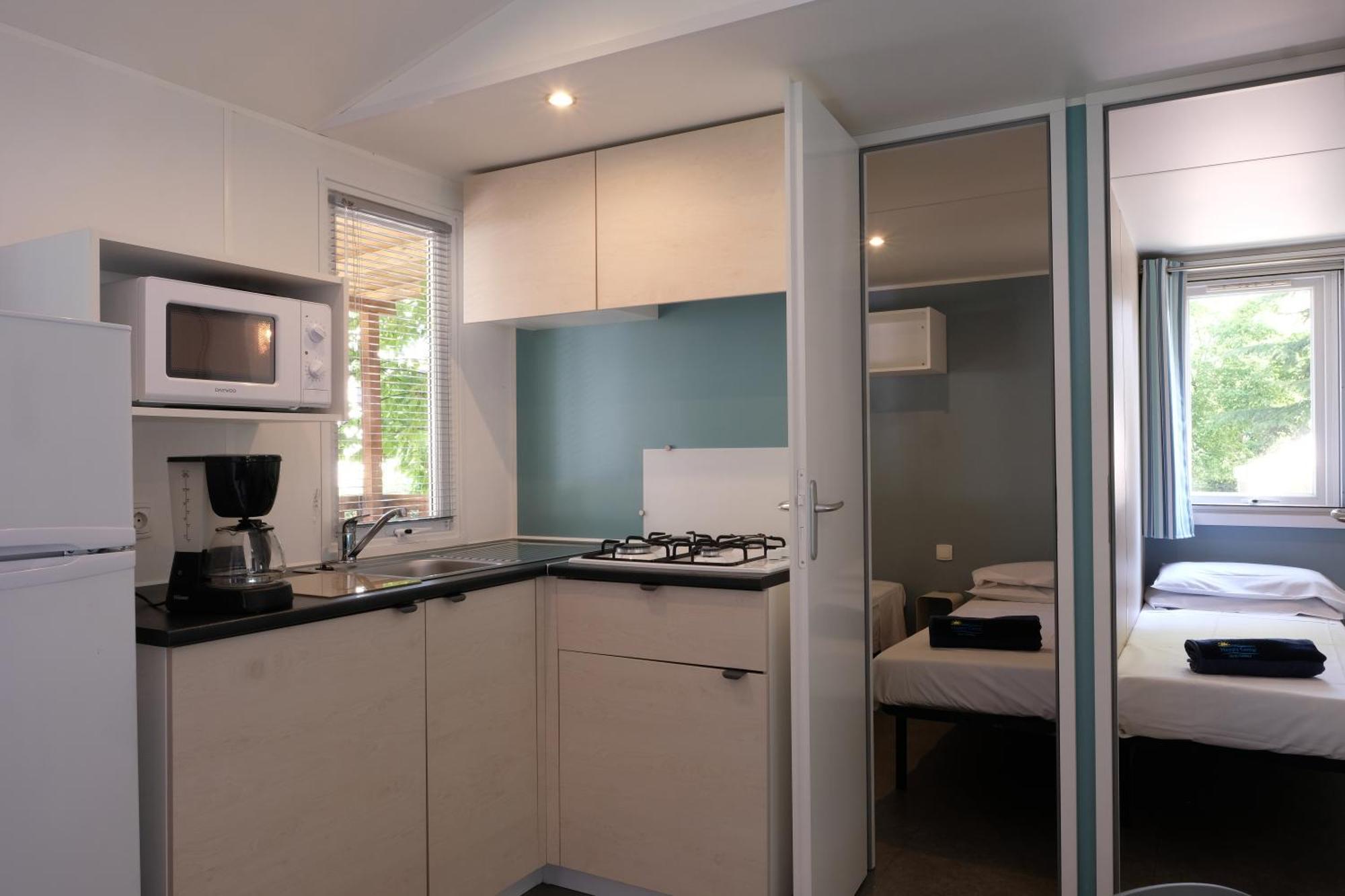 Happy Camp Mobile Homes In Camping Senia Cala Canyelles Lloret de Mar Exterior photo